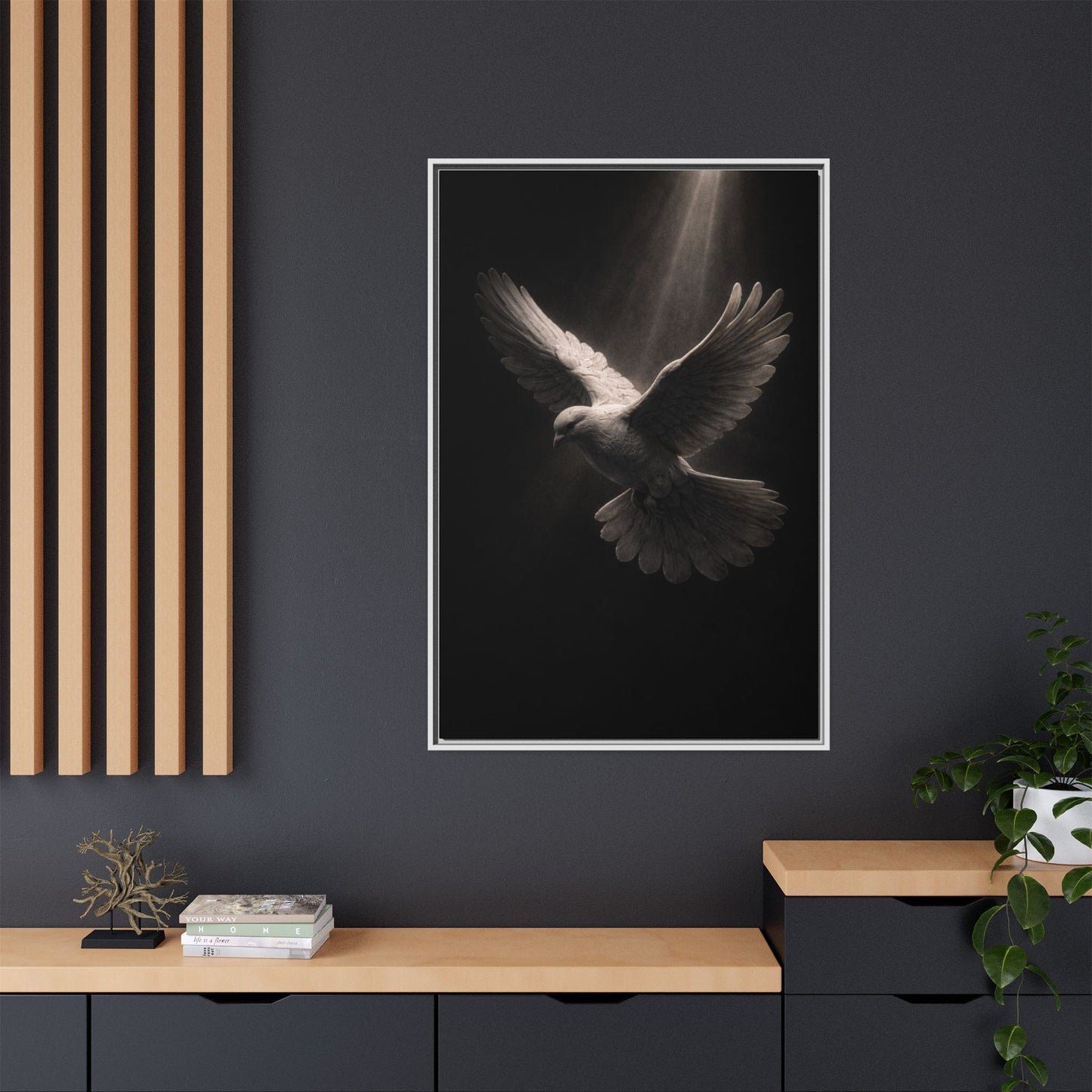Holy Spirit Matte Canvas Framed | Wall Art 2 of 3
