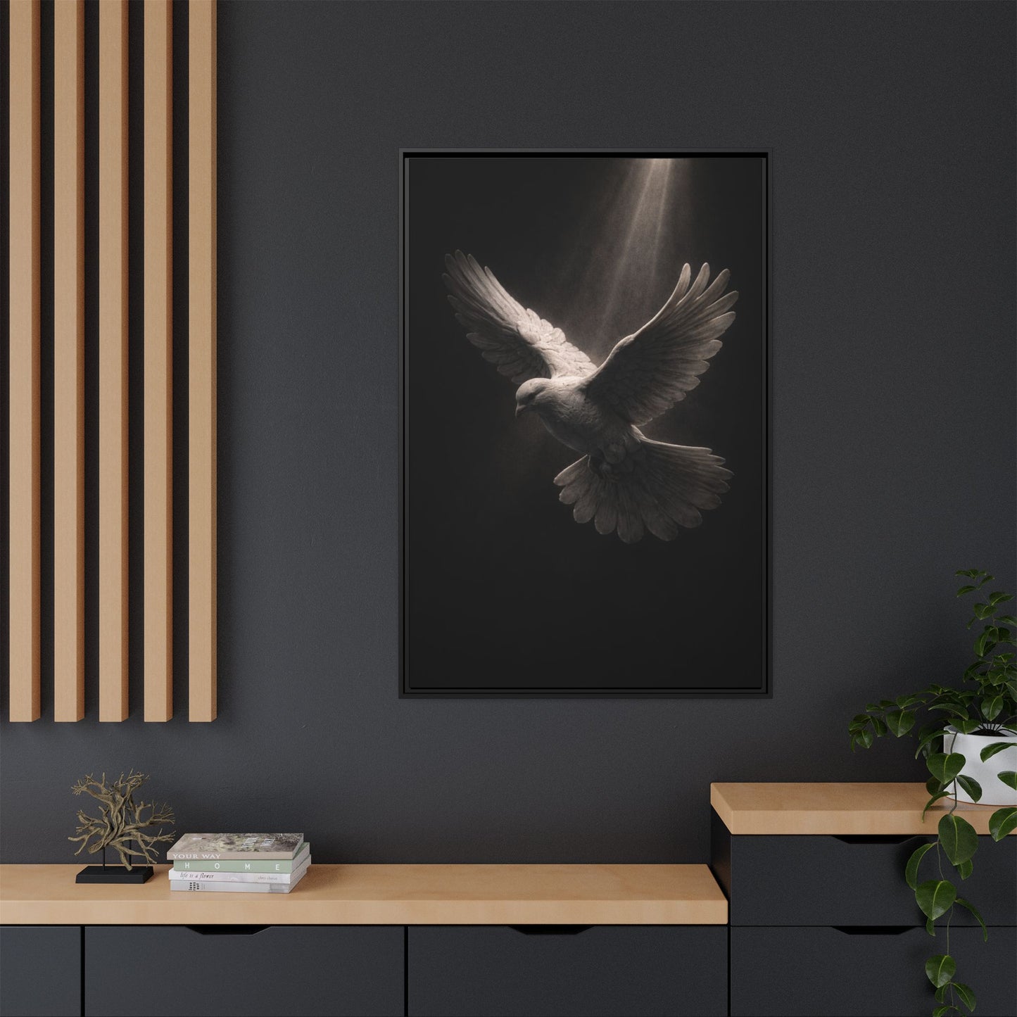 Holy Spirit Matte Canvas Framed | Wall Art 2 of 3