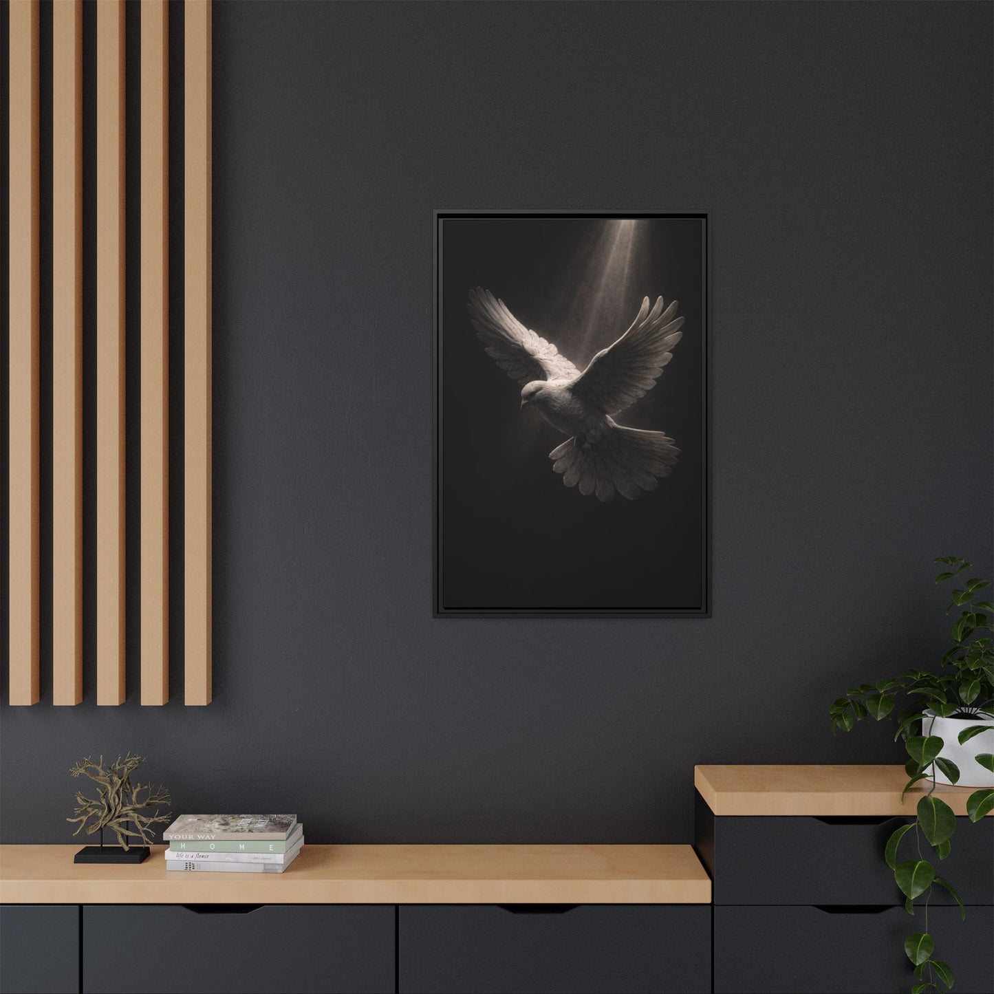 Holy Spirit Matte Canvas Framed | Wall Art 2 of 3