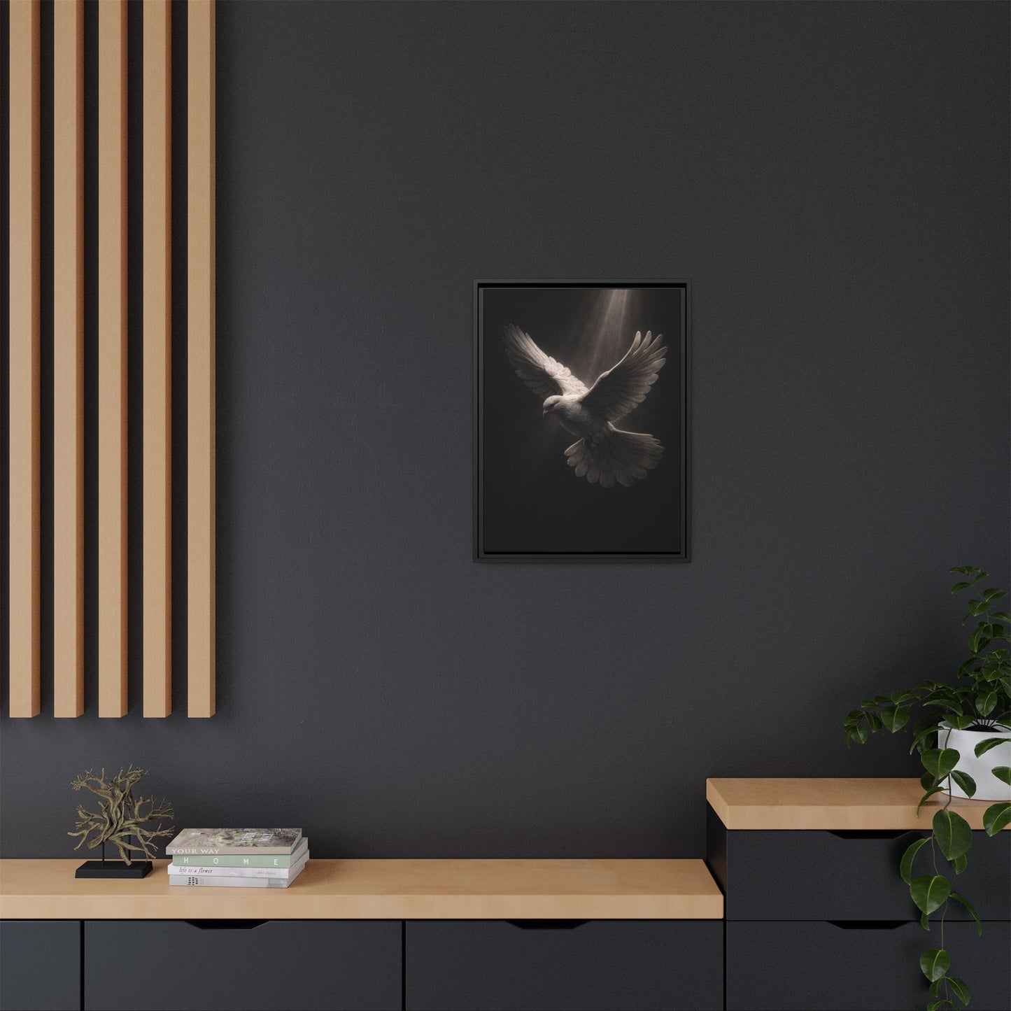 Holy Spirit Matte Canvas Framed | Wall Art 2 of 3