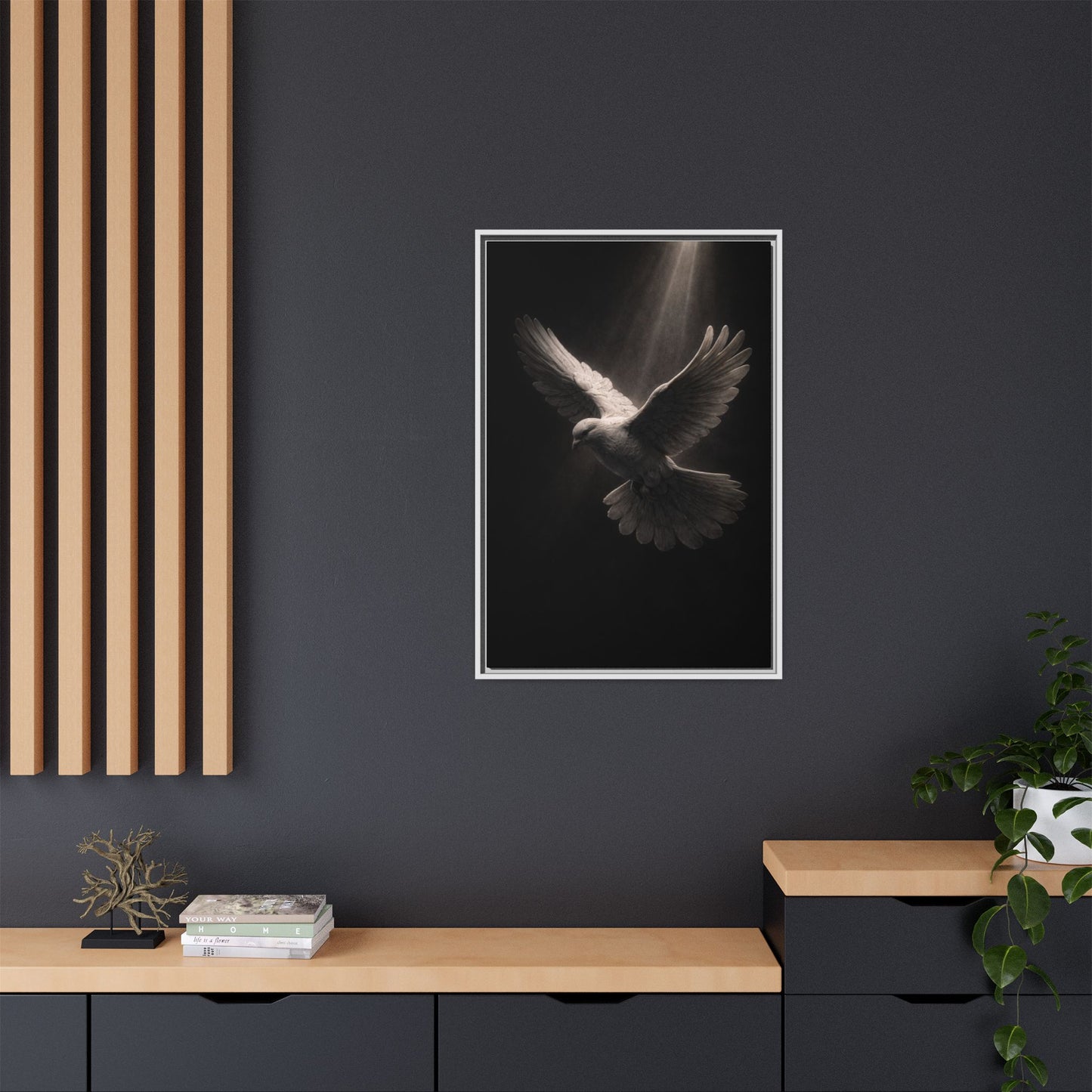 Holy Spirit Matte Canvas Framed | Wall Art 2 of 3