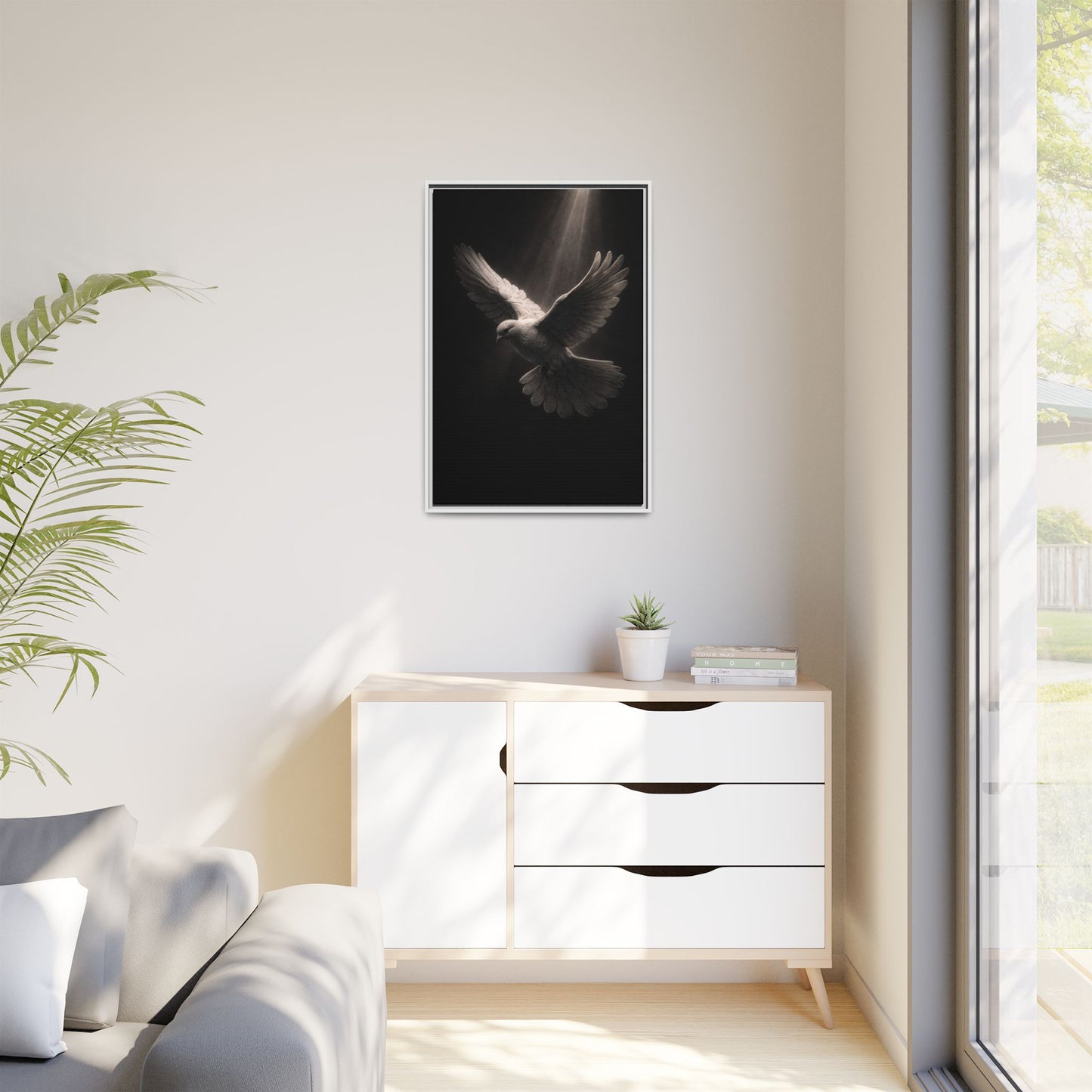 Holy Spirit Matte Canvas Framed | Wall Art 2 of 3