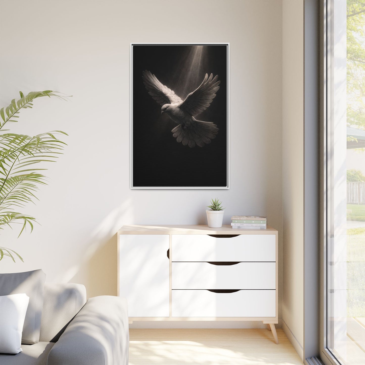 Holy Spirit Matte Canvas Framed | Wall Art 2 of 3