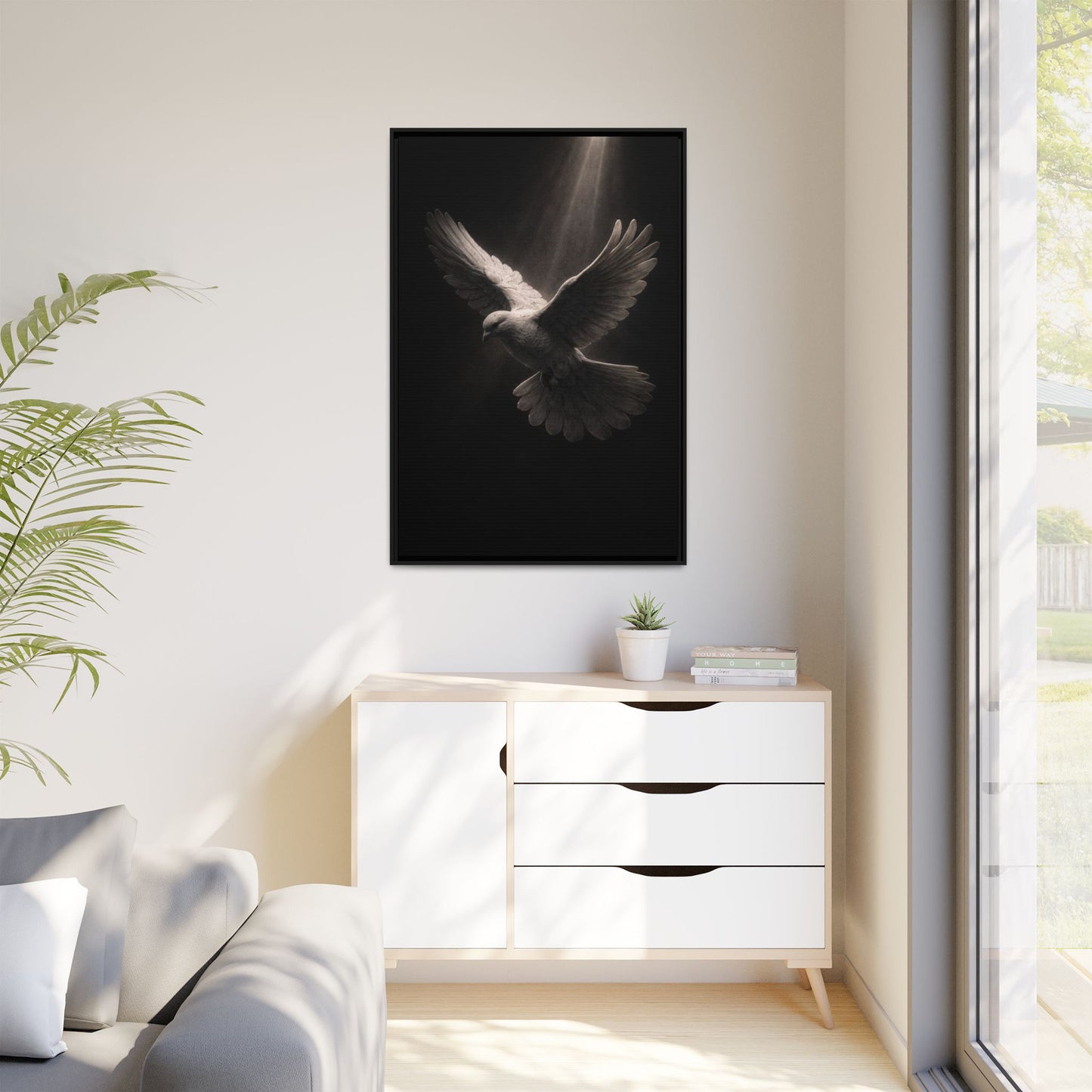 Holy Spirit Matte Canvas Framed | Wall Art 2 of 3